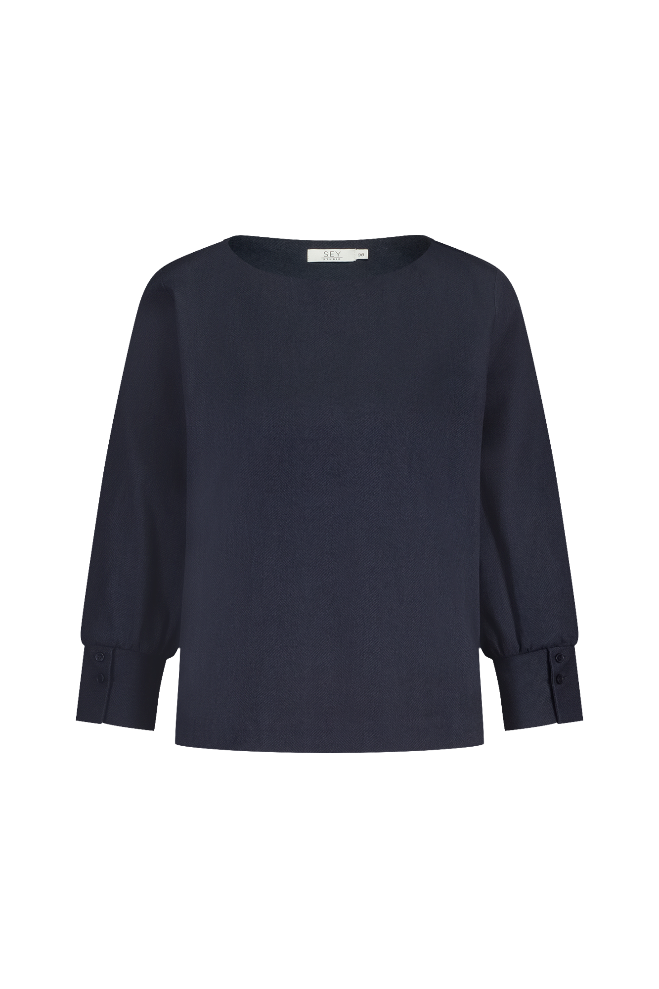 Polly Top Marine-navy