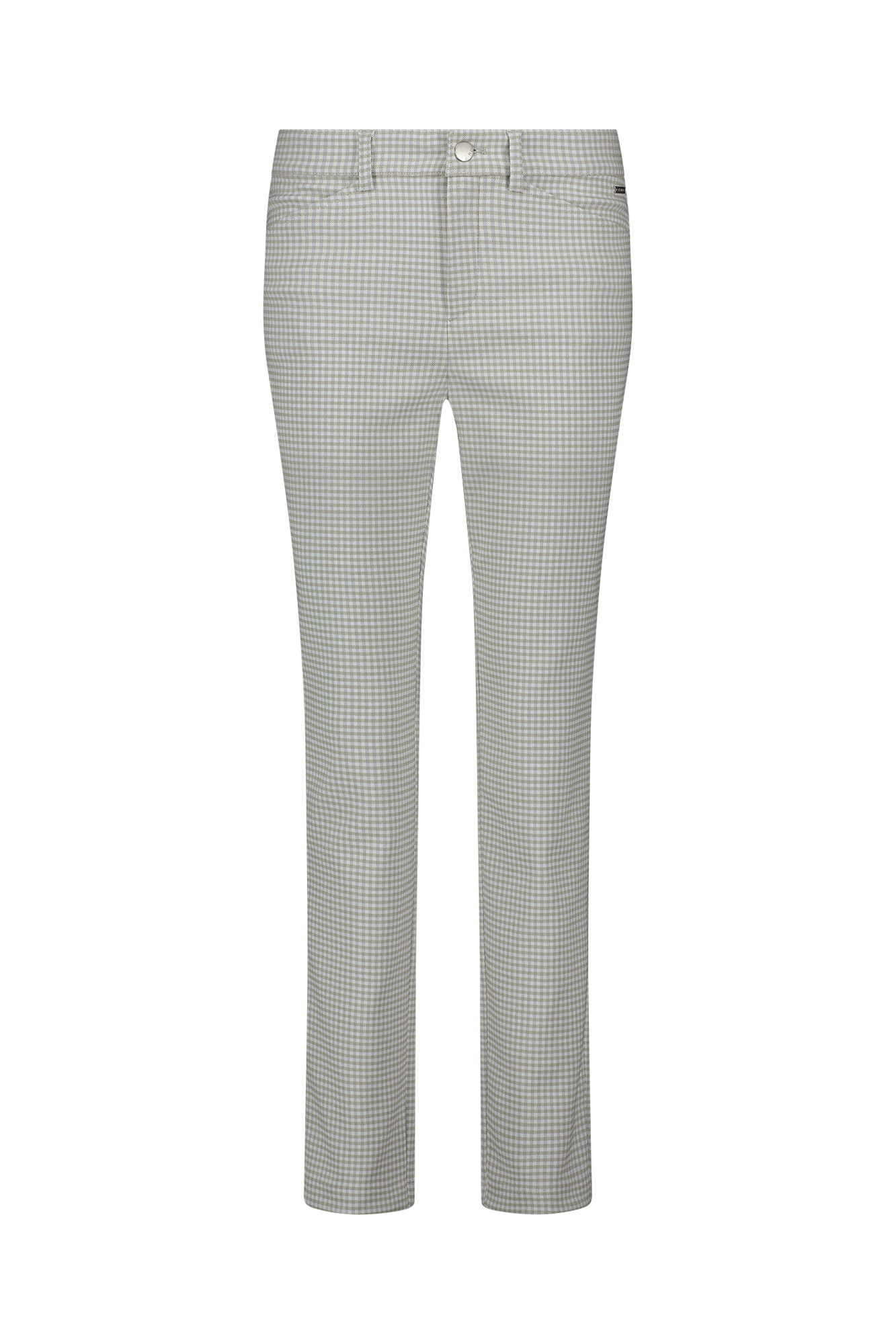 Lina Ruit Broek Off-white Ruit