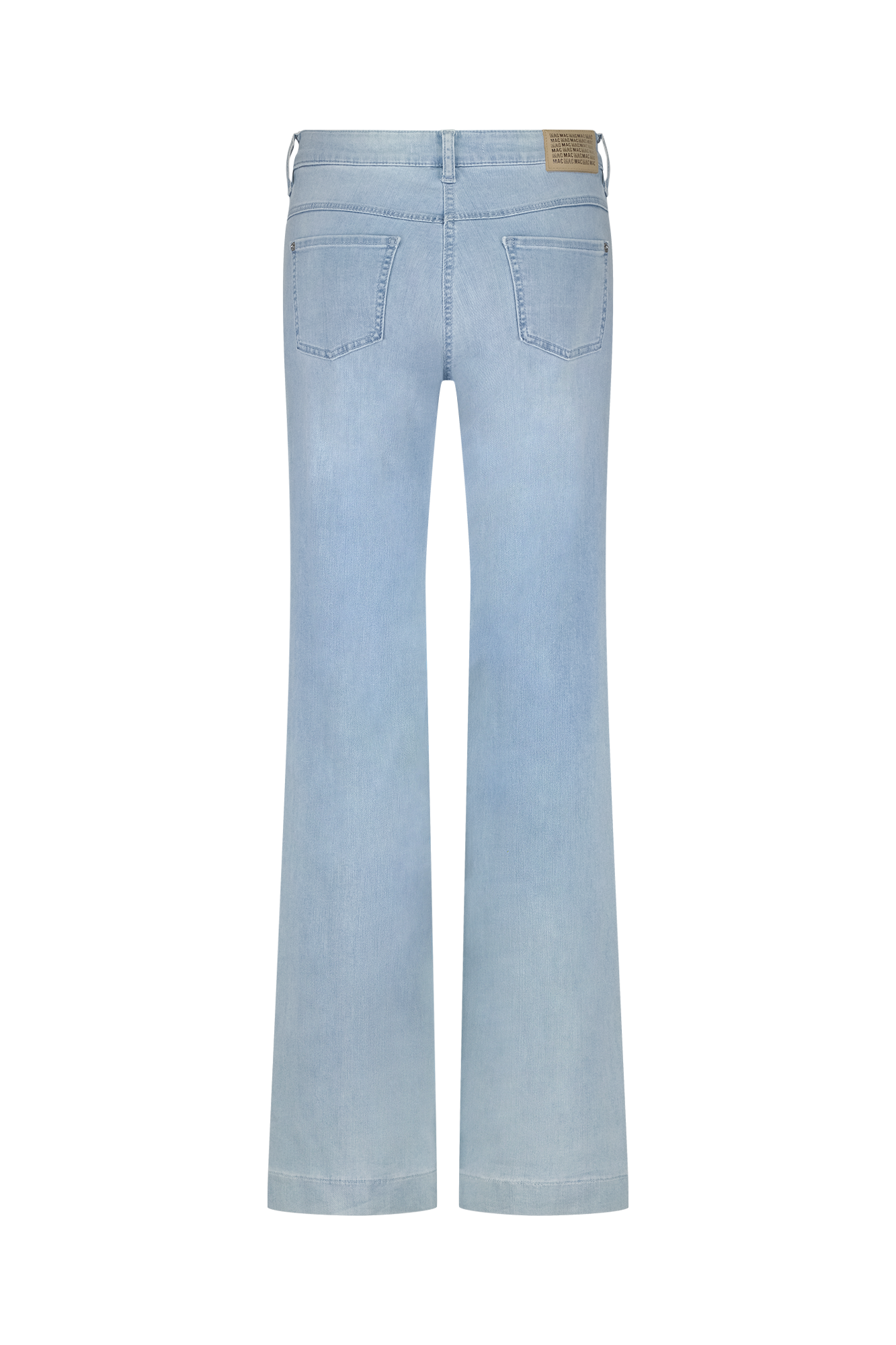 Wide Broek Blauw Wash