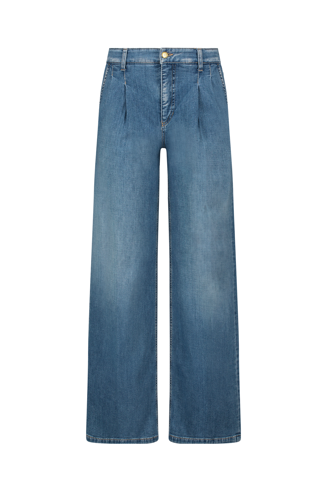 Alma Broek Blauw Wash