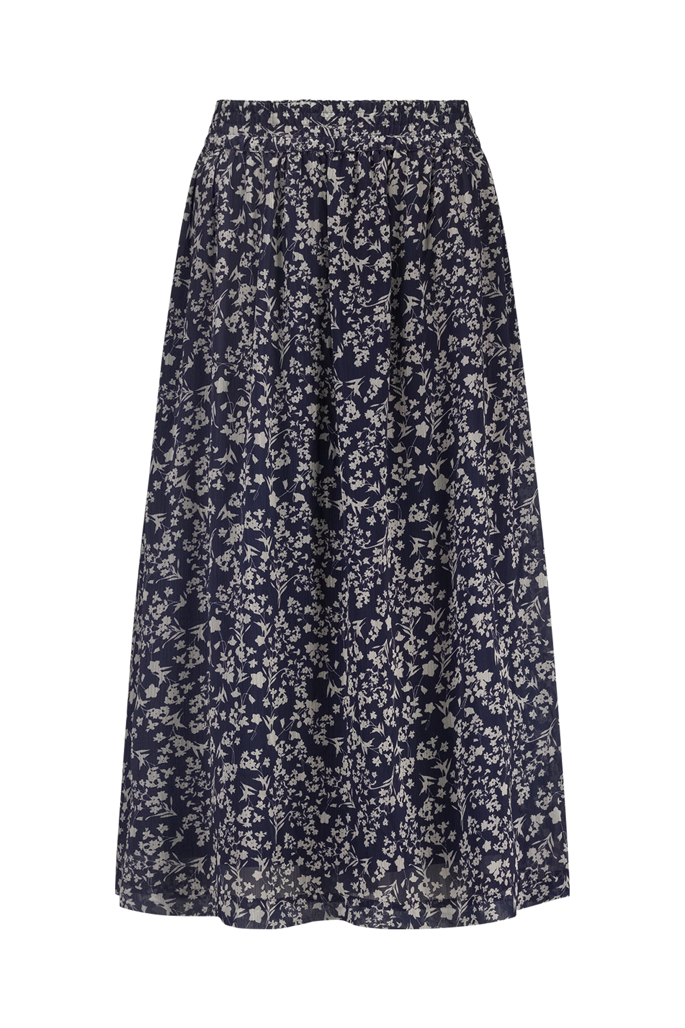 Plien Rok Blauw Print