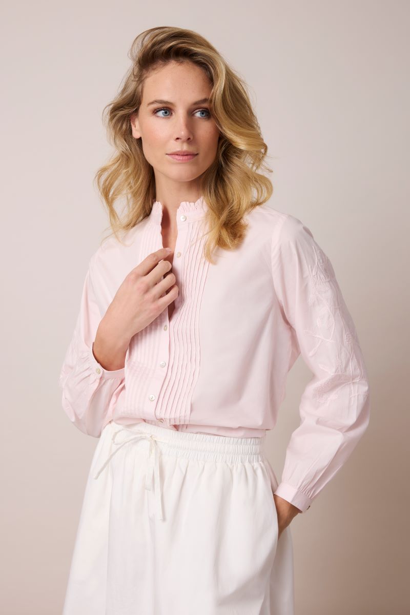 Inala Blouse Licht Roze